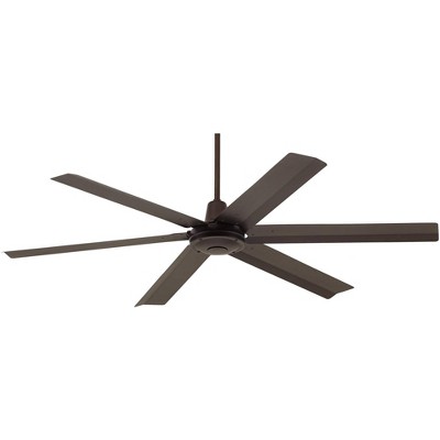 60" Casa Vieja Modern Industrial Indoor Outdoor Ceiling Fan with Remote Brown Oil Rubbed Bronze Damp Rated for Patio Porch