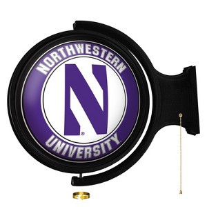 University Original Round Rotating Lighted Wall Sign - 1 of 1