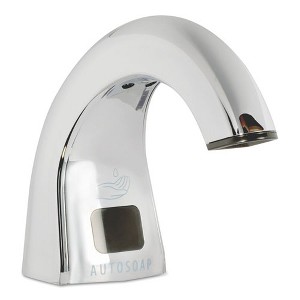 Rubbermaid Commercial One Shot Soap Dispenser - Touch Free, Liquid, 1.9 x 5.5 x 4, Polished Chrome - 1 of 1