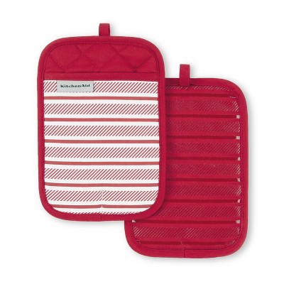 Mu Kitchen Silicone Potholder, Set Of 2, Fire : Target