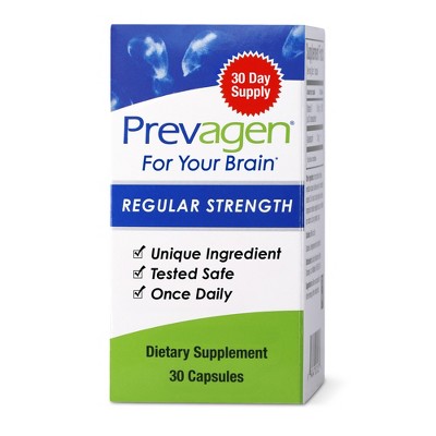 Prevagen Regular Strength 10mg - 30 Capsules, 1 Month Supply | For Your Brain with Apoaequorin & Vitamin D