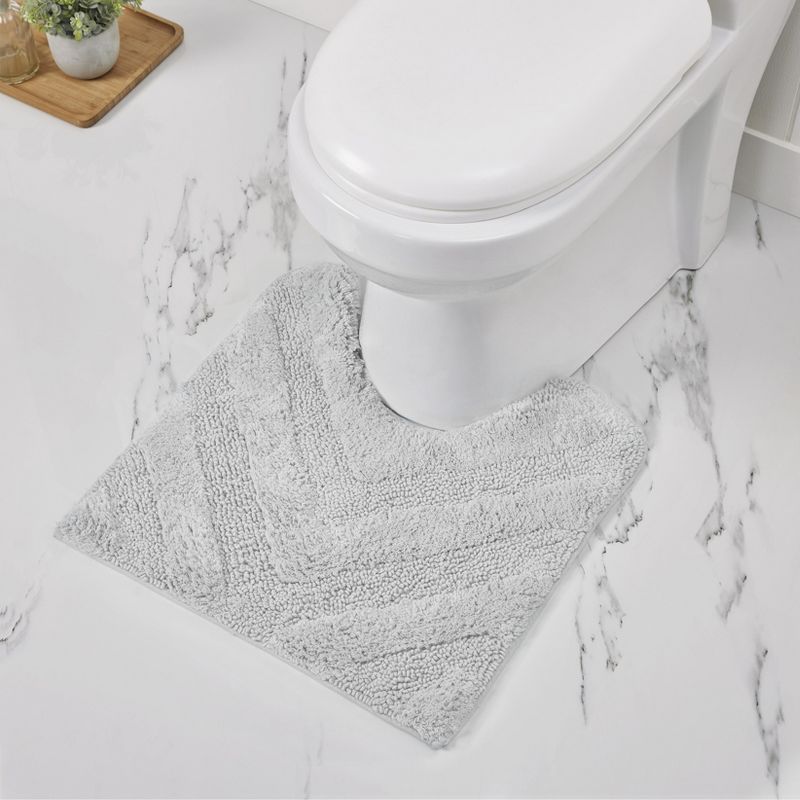 Hugo Collection 100% Cotton Tufted Reversible Bath Rug Set - Better Trends, 3 of 11