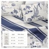 Nautical Motif Reversible Cotton Quilt Set - Great Bay Home - 4 of 4