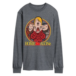 Men's - Home Alone - Movie Poster Long Sleeve Graphic T-Shirt - 1 of 3