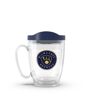 MLB Milwaukee Brewers 16oz Primary Logo Classic Mug - 1 of 4