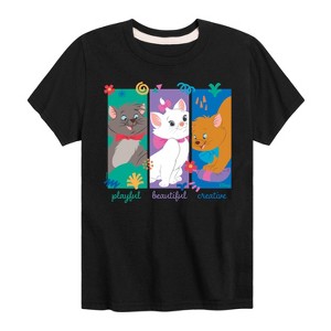 Boys' - Disney - The Aristocats Short Sleeve Graphic T-Shirt - 1 of 4