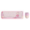 SAHARA - Wireless Keyboard & Mouse Combo - Soft Click, Colorful 100 Keys - 4 of 4
