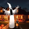 Joyfy 12 FT Halloween Inflatable Decoration Towering Terrible Ghost with Build-in LED for Halloween Party Yard, Garden, Lawn Outdoor Decoration - 4 of 4