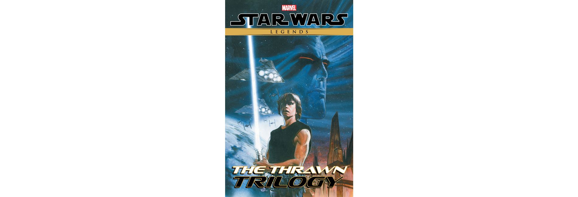 Star Wars Legends: The Thrawn Trilogy - by  Mike Baron (Paperback)