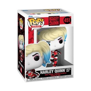 Funko POP! Heroes: DC Harley Quinn with Bat Figure - 1 of 3