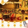 Ollny 400 LED Warm White Christmas Cluster Lights (Green Cable, Connectable, 8 Modes, IP44 Waterproof) - 4 of 4