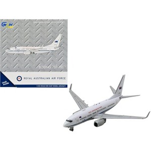 Boeing 737-700 Aircraft "Royal Australian Air Force" White w/Blue "Gemini Macs" 1/400 Diecast Model Airplane by GeminiJets - 1 of 3