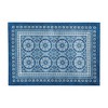 Vietri Medallion Blue Block Print Stain & Water Resistant Indoor/Outdoor Placemats, Set of 4 - Multicolor - 13x19 - Elrene Home Fashions - 3 of 4