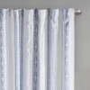 Kumasinova 1PC/2PCS 84"/95" Print Boho Curtains Panel,Window Curtains with Chenille Stripe,Kitchen Curtains for Living Room & Bedroom Curtains Decor - 3 of 4