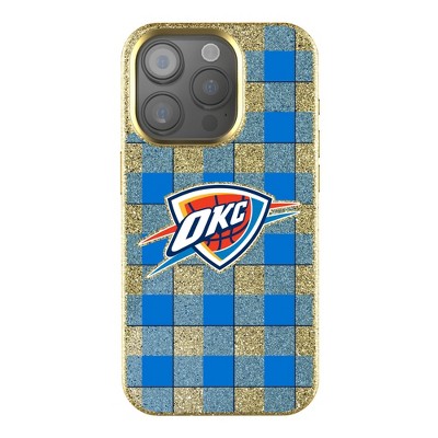 Keyscaper NBA Plaid Bling Cell Phone Case for iPhone 14 Pro