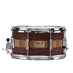 Pork Pie Rosewood Zebra Maple Snare Drum - 1 of 1