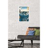 Trends International Utagawa Hiroshige - Naruto Whirlpool, Awa Province Framed Wall Poster Prints - 2 of 4