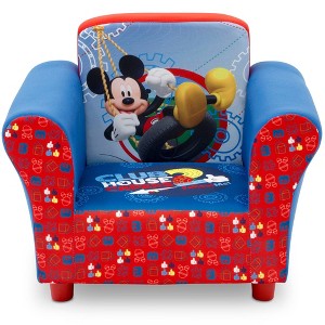 Delta Children Upholstered Kids' Chair - Mickey Mouse - 1 of 4