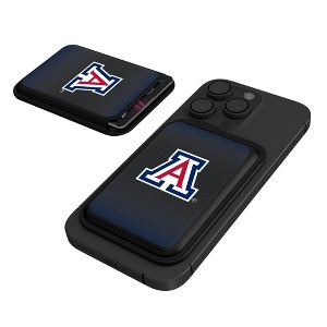 Keyscaper University of Arizona Wildcats Linen Black Magnetic Credit Card Wallet - 1 of 3