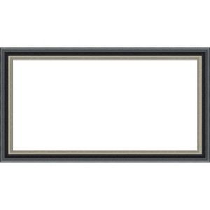 Amanti Art Theo Black Silver Framed Dry Erase Magnetic Board - 1 of 4