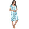 Casual Nights Women's Super Soft Yummy Nightshirt, Short Sleeve Nightgown, Night Dress with Fun Prints & Patterns - 2 of 4