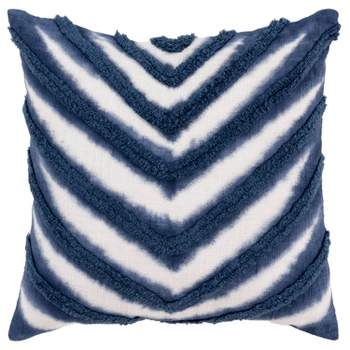 20'x20' Oversize Craft Square Throw Pillow Blue - Rizzy Home