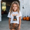 Black Cat Social Club Pumpkin - Youth Short Sleeve Graphic T-Shirt and Toddler Short Sleeve Graphic T-Shirt - 3 of 4