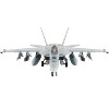 McDonnell Douglas F/A-18F Super Hornet Aircraft "Jolly Rogers, USS" (2016) US Navy 1/72 Diecast Model by Hobby Master - 3 of 4