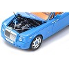 Rolls Royce Phantom Drophead Coupe Light Blue 1/18 Diecast Model Car by Kyosho - 3 of 4