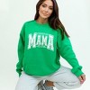 Simply Sage Market Women's Graphic Sweatshirt Stressed Out Mama Club - 2 of 3