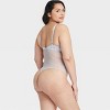 Women's Unlined Garden Party Lingerie Bodysuit - Auden™ Light Blue - 2 of 4