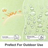 Aoodor Outdoor Dining Chair Cushions Set of 2, Waterproof Patio Furniture Seat Cushions, Outdoor Chair Pads with Ties - 4 of 4