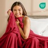 Microplush Fleece Bed Blanket by Bare Home - 3 of 4