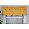 RLF Home Modern Design Classic Ribbit Regal Style Window Valance 50" x 17" Antique - 2 of 4