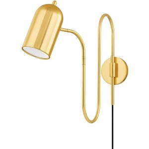 Mitzi Romee 1 - Light Sconce in  Aged Brass - 1 of 1
