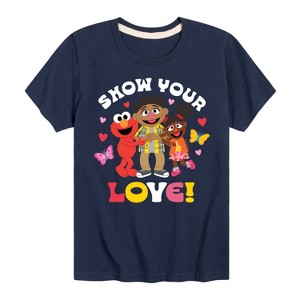 Boys' - Sesame Street - Show Your Love Short Sleeve Graphic T-Shirt - 1 of 4