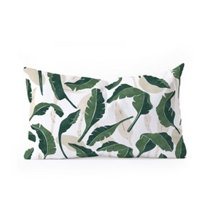 Marta Barragan Camarasa Simple tropical nature G Oblong Throw Pillow - Society6 - 1 of 2