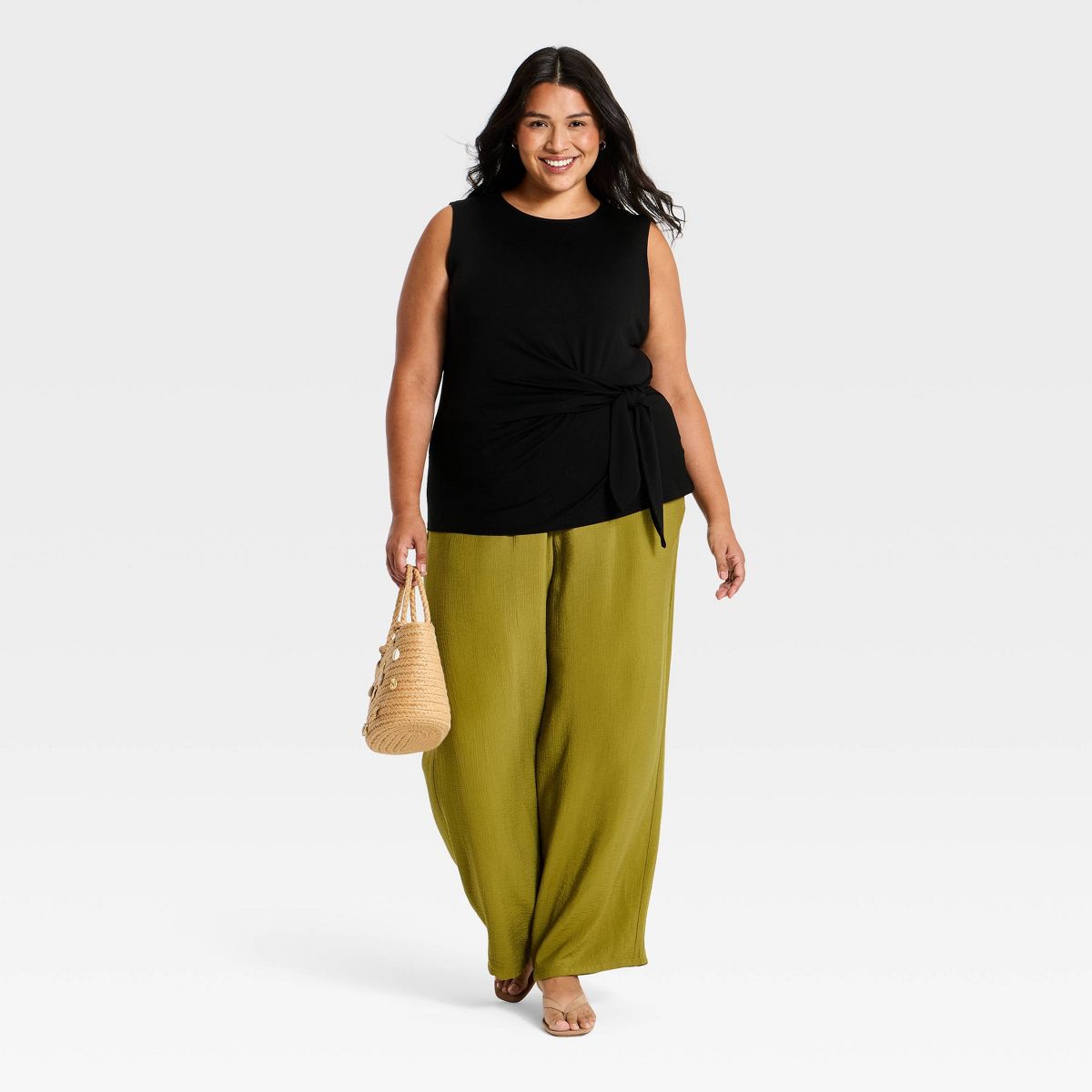 Women's Tie-Front Tank Top - A New Day™ - thumbnail 7