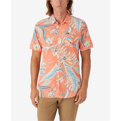 O'Neill Mens Oasis Eco Floral Button Up Shirt