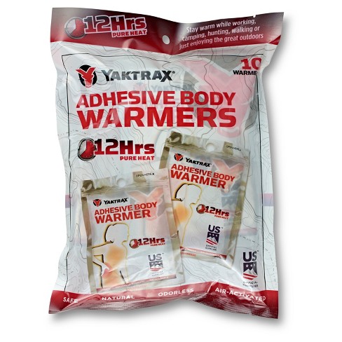 Yaktrax Body Warmer - 10pk : Target