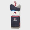 Champion Women's Embroidered 3pk Crew Socks - 2 of 4