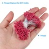 Unique Bargains DIY Craft Handmade Decorative Double Heads Artificial Flower Stamens 700 Pcs - 3 of 4