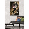 Trends International NFL New Orleans Saints - Alvin Kamara 19 Framed Wall Poster Prints - 2 of 4
