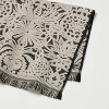 Allover Pattern Hand Towel Black/Khaki - Opalhouse™