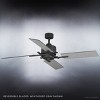 Urban Ambiance Luxury Urban Loft Indoor Ceiling Fan,  15.4"H x 56"W,  Charcoal, UHP9060 - 4 of 4
