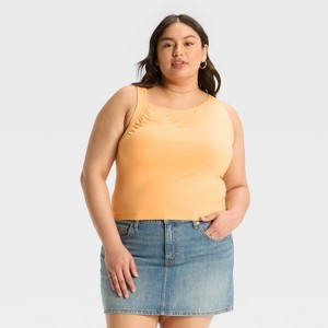 Women's Asymmetrical Hem Tank Top - Wild Fable™ - 1 of 3