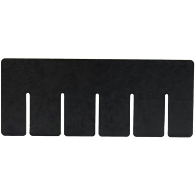 Quantum Storage Systems Short Divider, Conductive, For Use With Dg91035Co, Black (Pack Of 6), Made In Usa