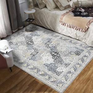 Vintage Distressed Rug, Machine Washable, Non-Slip, Non-Shedding, Foldable Low Pile Carpet for Indoor and Outdoor Use. - 1 of 4