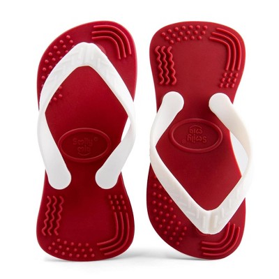 Smily Mia Wearable Baby Flip Flop Teether Toy Pair for Infants 3 Months Plus, Adorable Baby Toy for Soothing Teething Pain