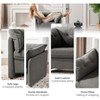 Aukfa Chenille Oversized Armchair,Modern single sofa lounge chair with 24.4" seat depth for living room comfort - 2 of 4